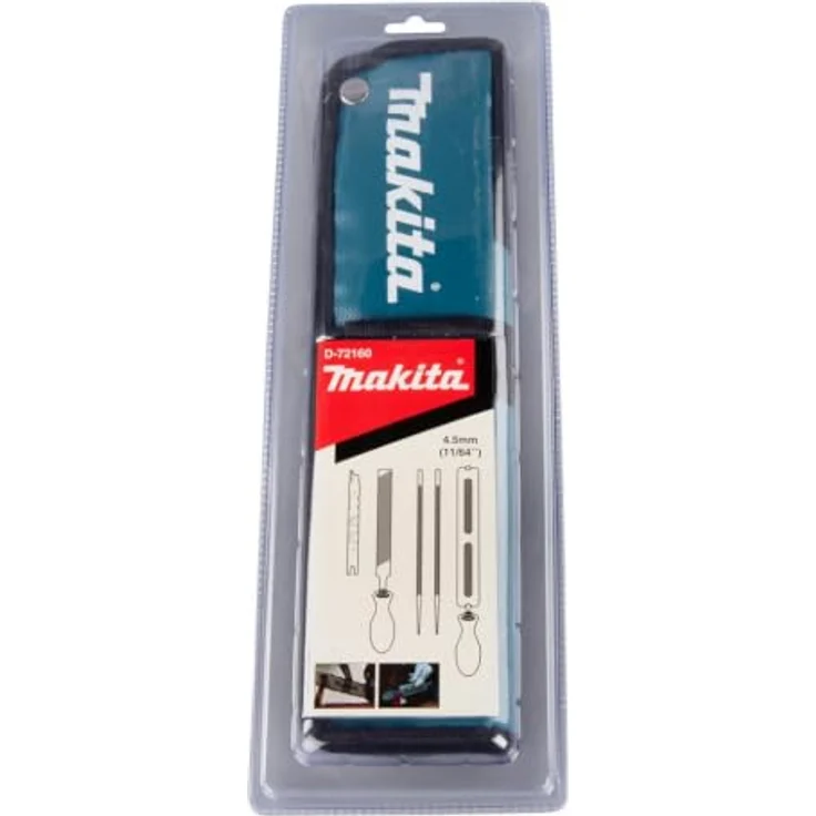 Makita KETTENSCHÄRFER-SET 4,5 mm, Feilen-Set mit 2 runden Feilen, Halter, Griffen und Tiefenbegrenzer – Bild 7