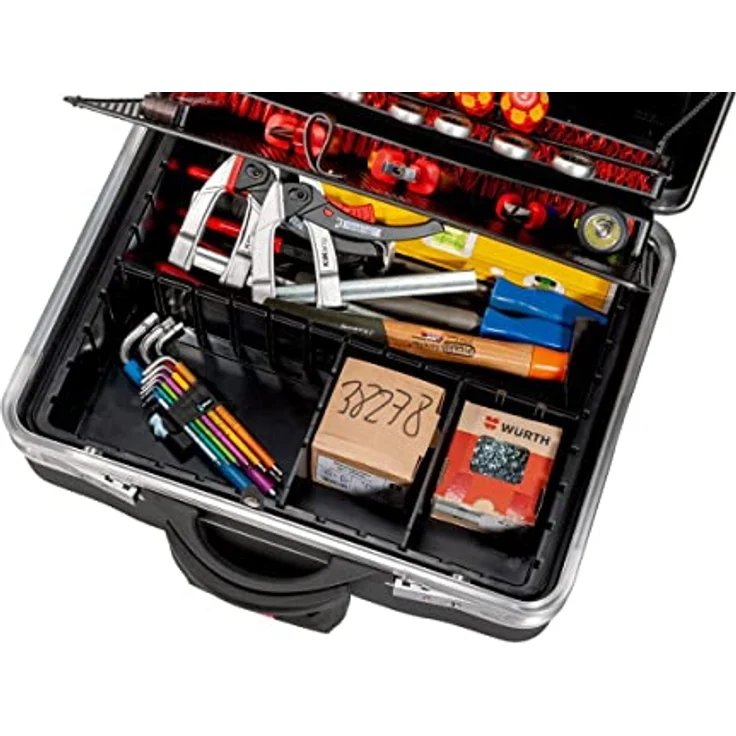 PARAT Werkzeugkoffer Classic Kingsize Roll neo TSA Lock (Werkzeugtafeln, CP-7 Steckfächer, Bodenschale frei unterteilbar, Dokumentenfach, ohne Werkzeug) 789570171 – Bild 11