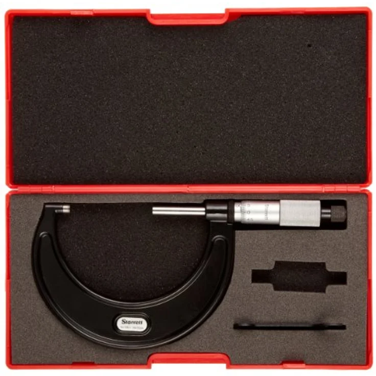 Starrett 436.1MXRL-100 Metrisches Mikrometer für den Außenbereich, 75 100 mm – Bild 3