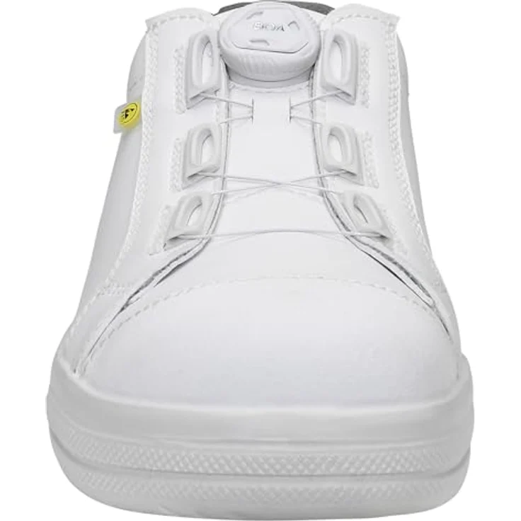 ELTEN GHOST BOA® Low ESD S3S Sicherheitsschuh, Größe 44, Weiß, atmungsaktives Textilfutter, BOA® Fit System, sportlich, klassisch – Bild 5