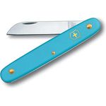 Victorinox, Blumenmesser, Garten Taschenmesser, Gärtner und Floristen, Klinge, gerade, hellblau - Preisvergleich