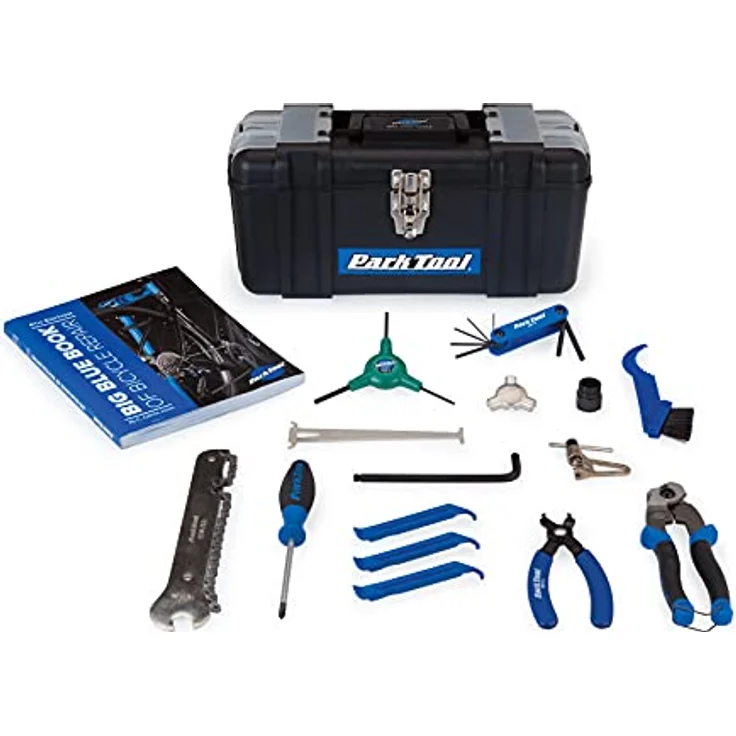 Park Tool SK-4 Werkzeugkoffer, Starter Set mit 15 hochwertigen Werkzeugen und Reparaturhandbuch – Bild 1