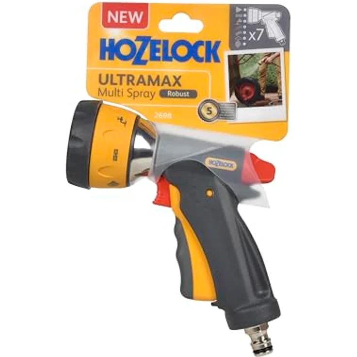 Hozelock Tricoflex Multi Spray Ultramax, grau, 7.1 x 19.8 x 30.8 cm, 2698 0000 – Bild 4