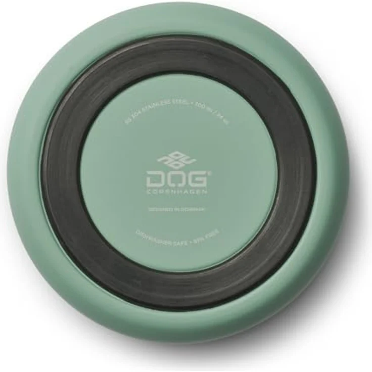 DOG Copenhagen Vega Hundenapf M/L, rutschfest, Edelstahl, Mint Green – Bild 3