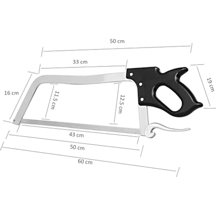 XL Knochensäge Handsäge Fleischsäge Fleischersäge Metzgersäge Säge Metzger Fleischer – Bild 5
