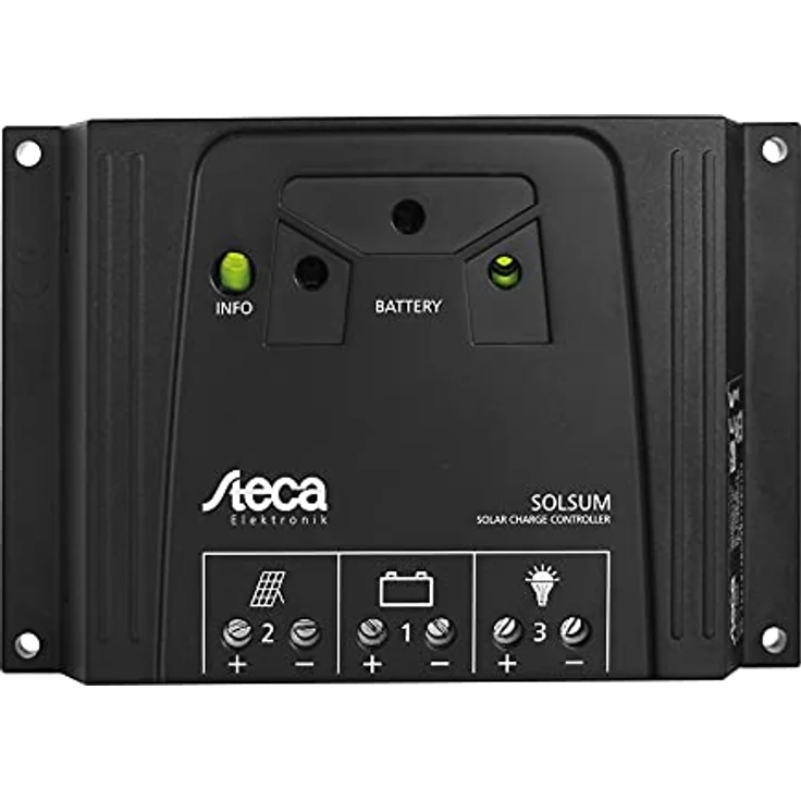 STECa Solsum 0606 Laderegler, Solar-Laderegler mit 6A Ladestrom – Bild 1