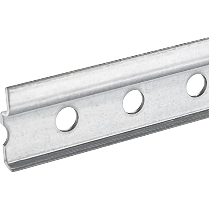 2 Stück Aufhängeschienen 107 mm Schrankaufhänger-Leiste Schrankschienen für Küchen-Möbel Schrankaufhänger-Schienen Stahl verzinkt Aufhängeschiene für Oberschränke von SOTECH – Bild 2