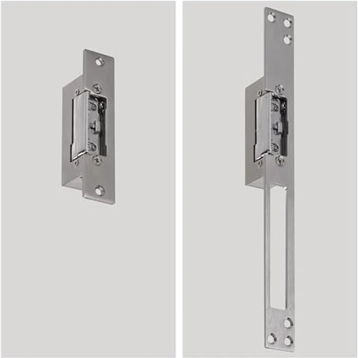 EMOS elektrischer Türöffner mit Drehmomentstift, 12 V / 0,5 A, kompatibel mit EMOS GoSmart Gegensprechanlagen, 2 Lagen offen/geschlossen, 250 x 25 x 32 mm – Bild 2
