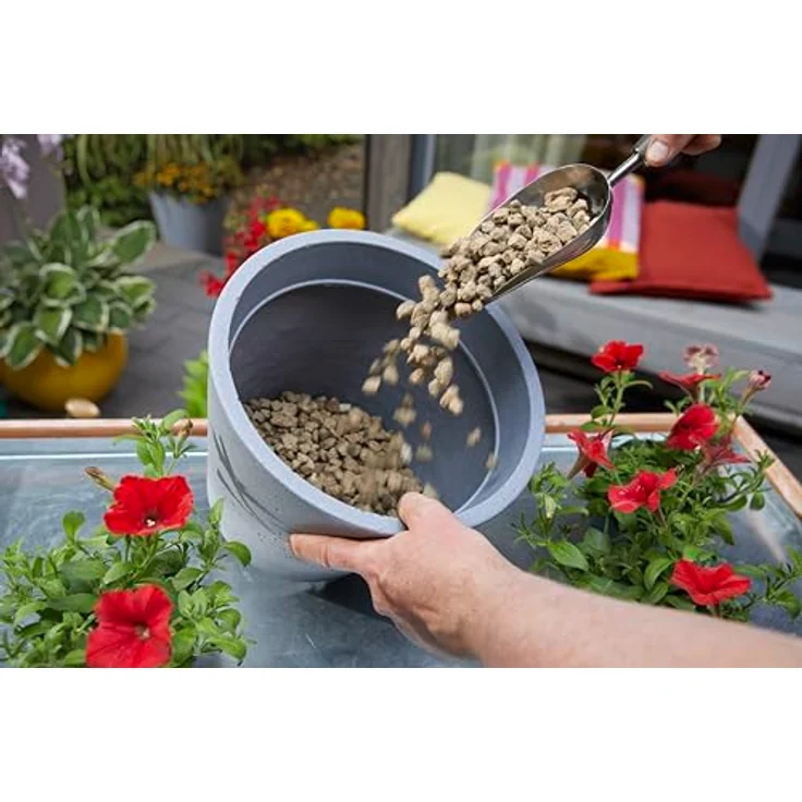 Westland Bims-Granulat, 6 l, porenreich für optimale Drainage in Pflanzgefäßen – Bild 4