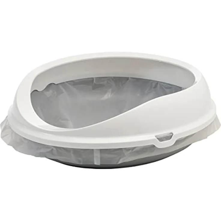 Katzentoilette "Figaro" grau 55 x 48,5 x 15,5 cm – Bild 3