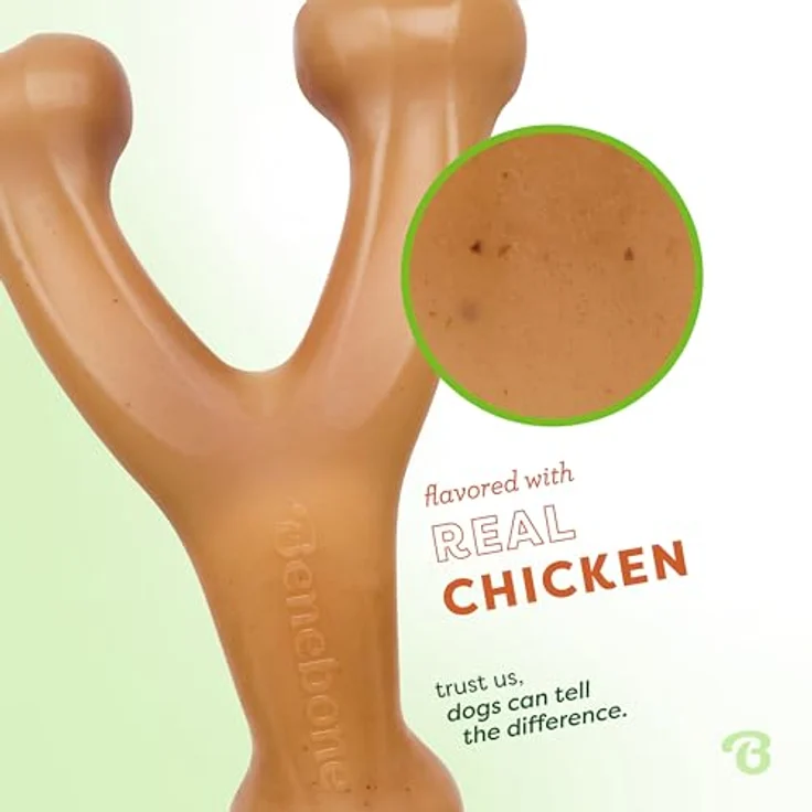 Benebone Wishbone Chicken XL, 24cm - (854111004972), Hundespielzeug – Bild 2