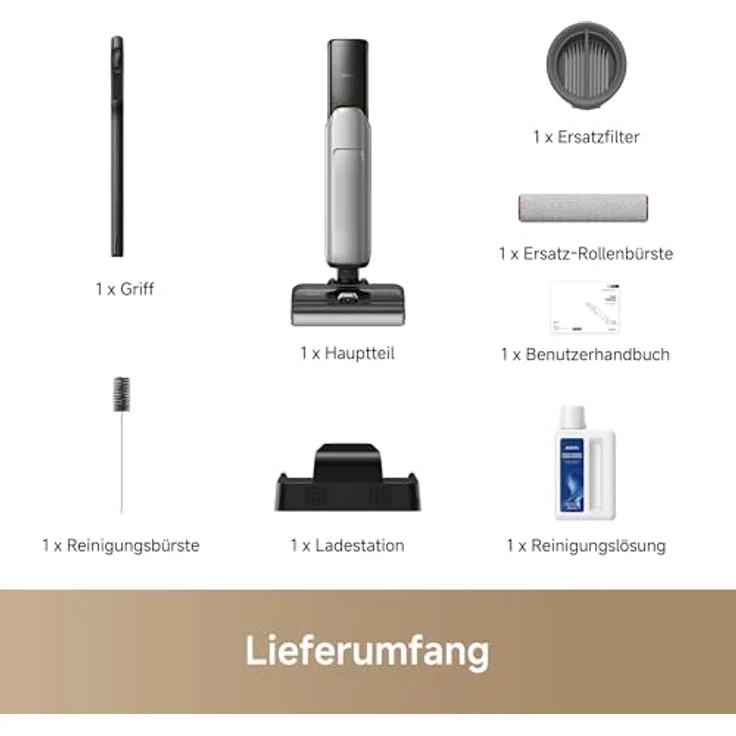 MOVA X4 Pro Nass-Trocken-Sauger, 20.000Pa Saugkraft, KI-gesteuerte Reinigung, 180°-Design – Bild 11