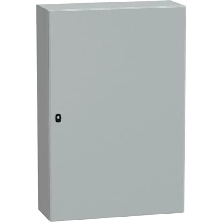 Schneider Electric Spacial 3D Werkstattschrank, 1200x800x300mm, grau, IP66, doppelwandiges Stahlgehäuse, hohe Schlagfestigkeit (IK10)