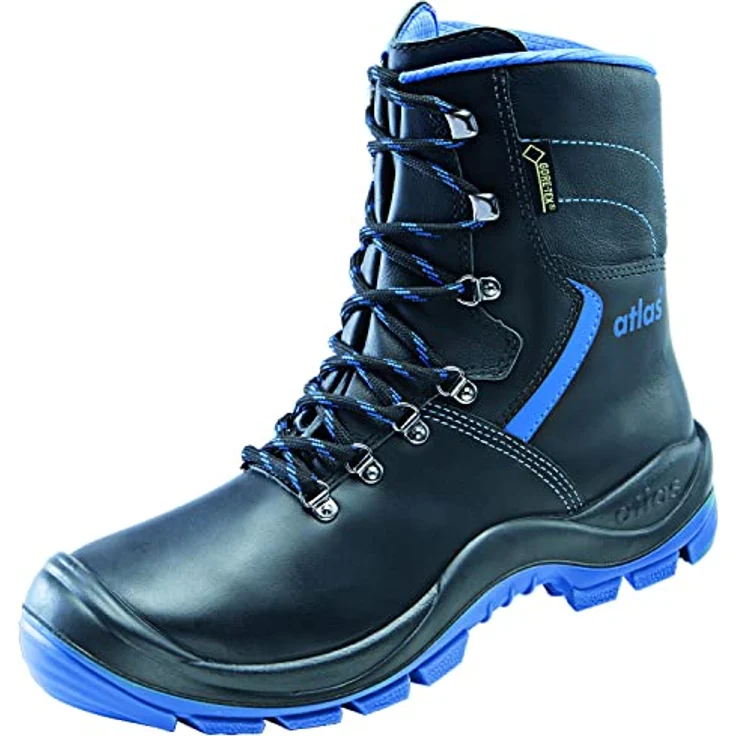 Atlas Stiefel GTX 935 Gore-Tex S3, Sicherheitsstiefel Weite 10 Größe 43, wasserdicht und atmungsaktiv mit ICE-AGE Laufsohlensystem – Bild 2