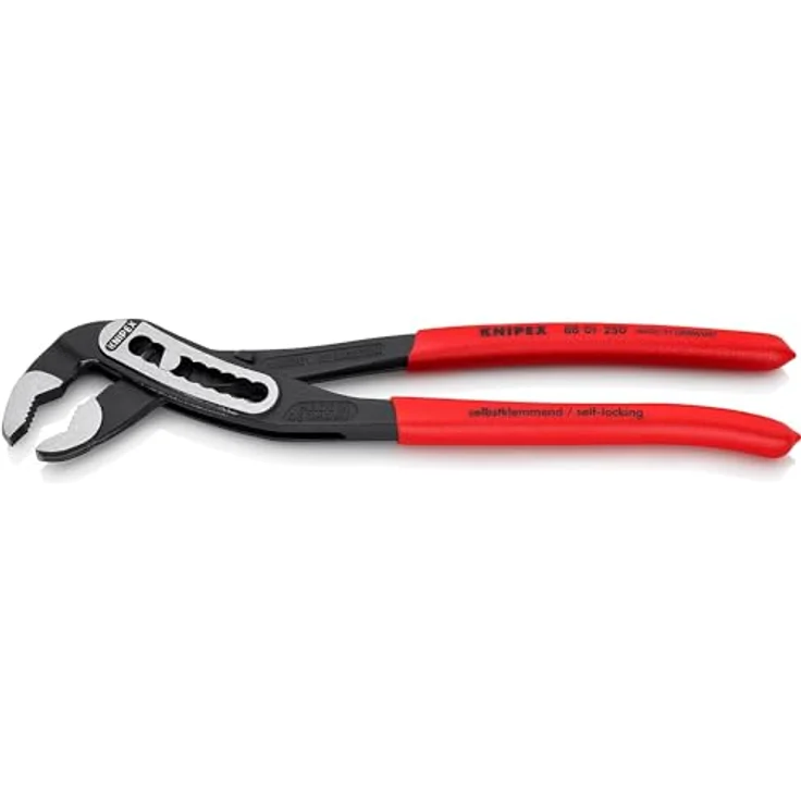 KNIPEX 88 01 250 Alligator Wasserpumpenzange schwarz atramentiert mit rutschhemmendem Kunststoff überzogen 250 mm – Bild 2