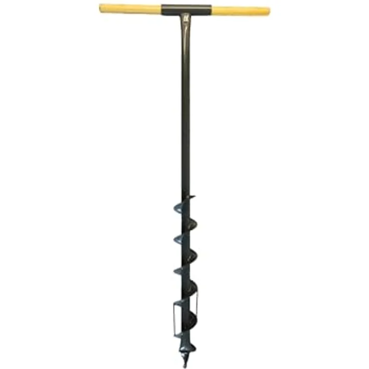 Berger + Schröter 50206 Erdlochbohrer 7 cm, Pfostenbohrer, Pfahllochbohrer – Bild 2