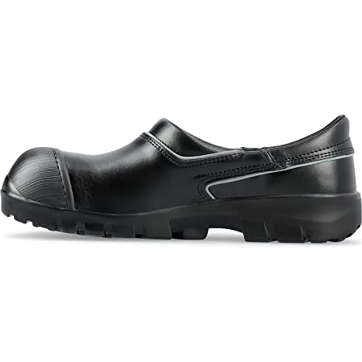 Sika Clog 19322 Proflex S3, flexibler Arbeitsschuh mit Zehenschutzkappe, rutschhemmender PU-Laufsohle, Schwarz, Größe 49