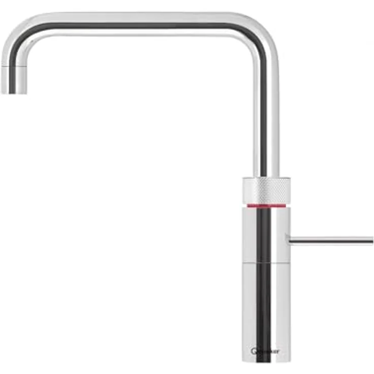 QUOOKER Fusion Square PRO3, Küchenarmatur mit kochendem Wasser, verchromt glänzend, 3 L Reservoir, inkl. 7 Jahre Garantie – Bild 1