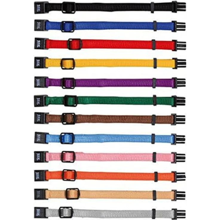 Trixie Welpenhalsbänder 6 Stück M-L (22-35 cm) – Bild 3