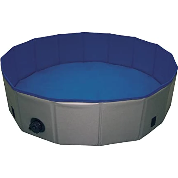 Nobby 62291 Hundepool Cover grau/blau; S: Ø 80 x 20 cm – Bild 1