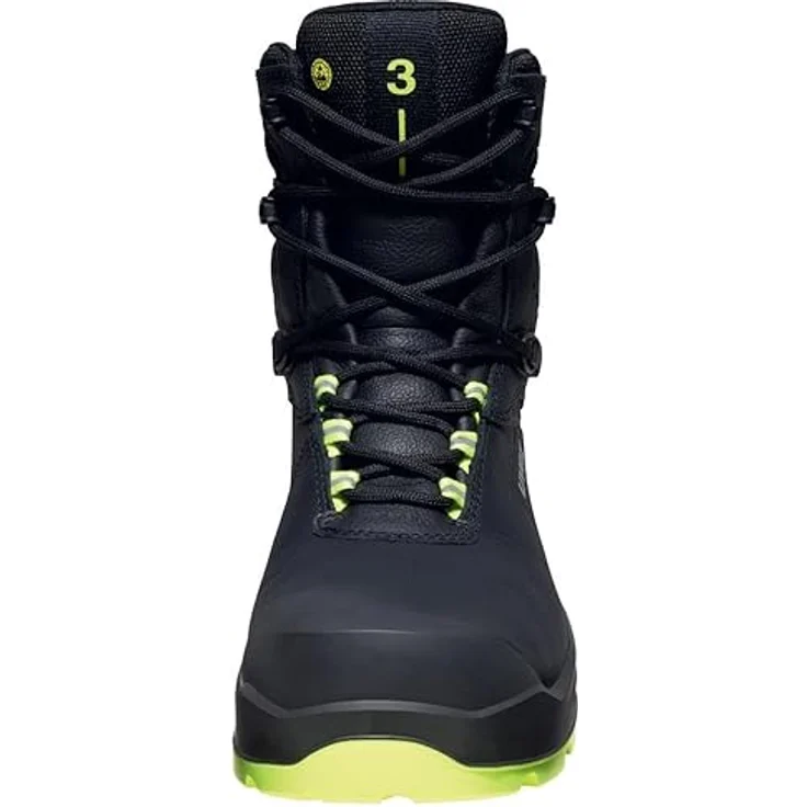 Uvex Sports uvex 3 Stiefel S3 68752, Sicherheitsschuhe mit robustem Design, schwarz-gelb, Weite 11, Größe 45 – Bild 2
