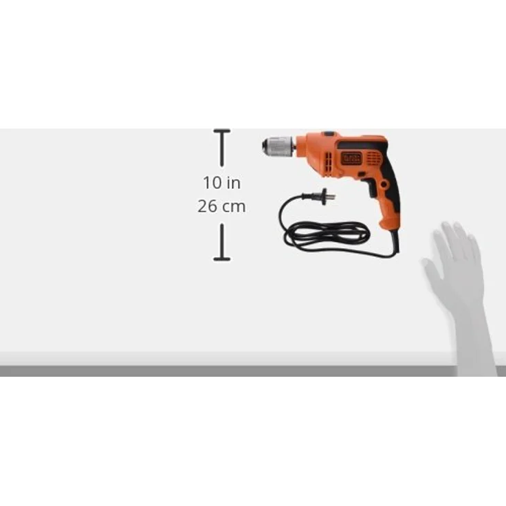 Black + Decker CD714CREW2 Schlagbohrmaschine 710 Watt – Bild 6