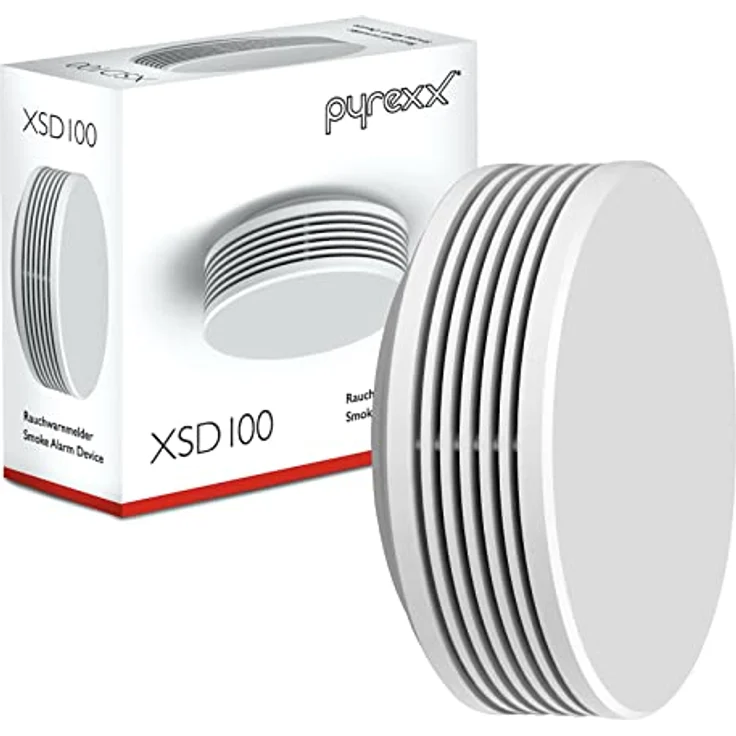 Pyrexx XSD100 Rauchwarnmelder Weiß - 1er Set mit Hitze-Warnmelder und 10 Jahren Batterielaufzeit – Bild 1