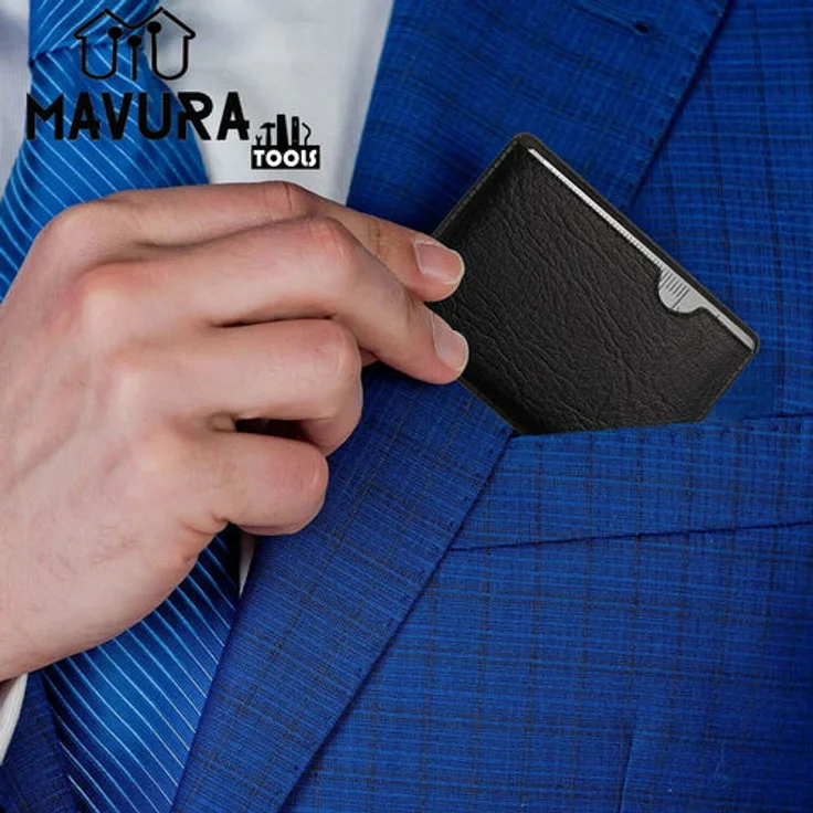 TOOLCARD Multitool Kreditkarte Messer Säge Öffner Scheckkarte Werkzeug 14in1 - Preisvergleich – Bild 8