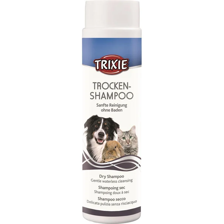 Trixie Trocken-Shampoo für Hunde, Katzen & Kleintier 200 g – Bild 1