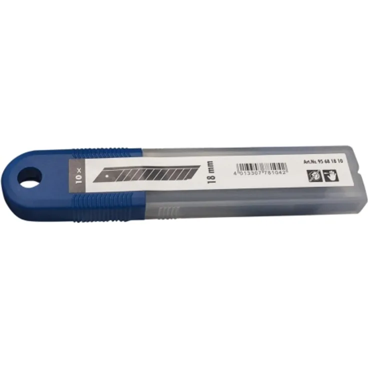 Scorprotect ® Abbrechklingen "SCHWARZ" extra scharf 18 mm im Spender