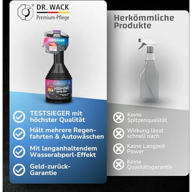 Dr. Wack A1 HIGH END Spray Wax 500 ml – Bild 6