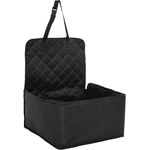 vidaXL Hunde-Autositz Schwarz 45x45x25/55 cm