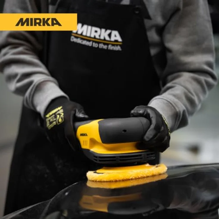 Mirka POLAROS RP 600, Kabelgebundene Rotationspoliermaschine mit 150 mm Durchmesser, 750 W Motor, 700-2500 U/min, Ergonomisches Design, Bluetooth-konnektivität – Bild 8