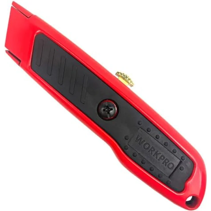 WorkPro WP213005, Cuttermesser aus Aluminiumlegierung mit 3-Positions-Verriegelung und 3 Klingen – Bild 5