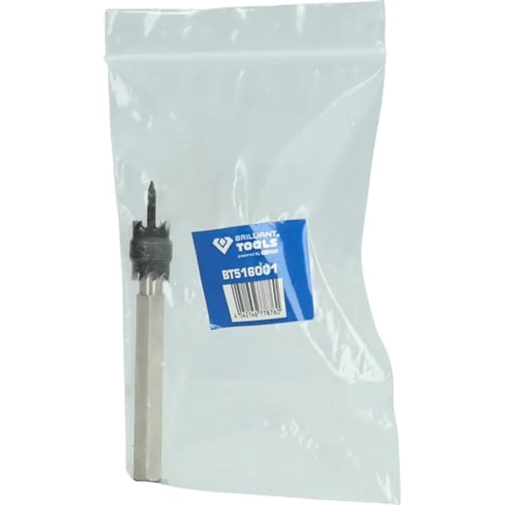 BRILLIANT TOOLS Schweisspunkt-Bohrfräser BT516001, präziser Fräser mit 10 mm Doppel-Fräskrone für exaktes Ausfräsen von Schweißpunkten – Bild 5