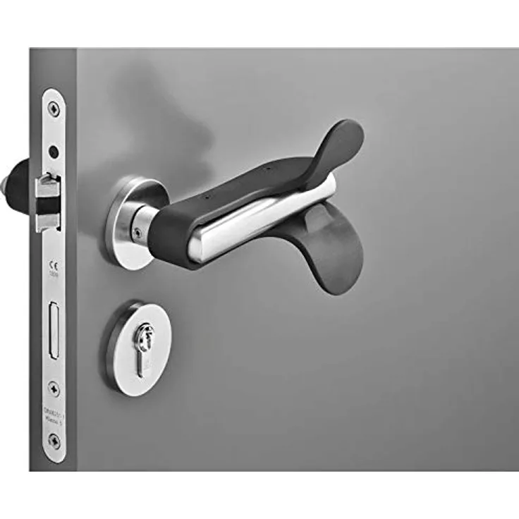 FSB Drückeraufsatz für Türen, Hygieneauflage zur handlosen Betätigung, Virenschutz, Klinkenaufsatz