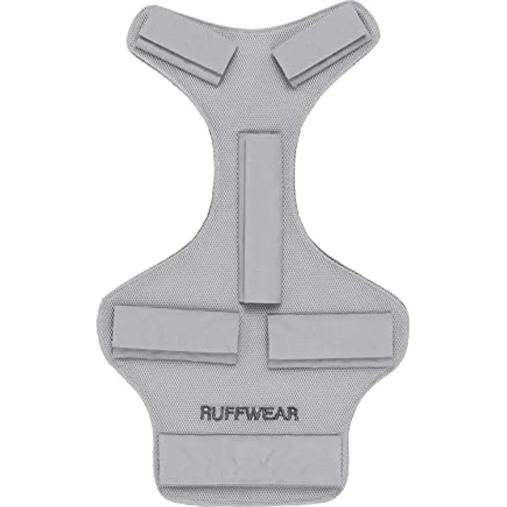 RUFFWEAR Swamp Cooler Core, 3-Lagen-Einsatz für Westen und Hundejacken, kühlender Brusteinsatz, stabilisiert Rucksäcke und Geschirre, hält Hunde bei heißem Wetter kühl, Graphite Gray, X Small