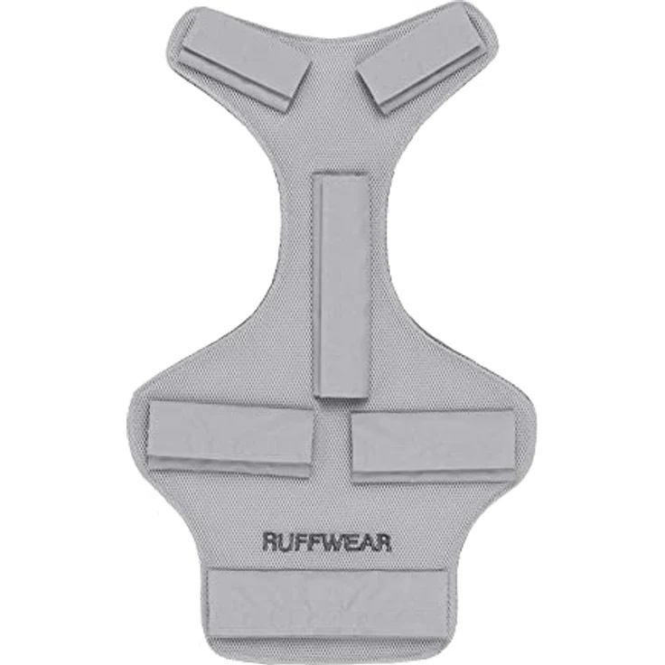 RUFFWEAR Swamp Cooler Core, 3-Lagen-Einsatz für Westen und Hundejacken, kühlender Brusteinsatz, stabilisiert Rucksäcke und Geschirre, hält Hunde bei heißem Wetter kühl, Graphite Gray, X Small – Bild 1
