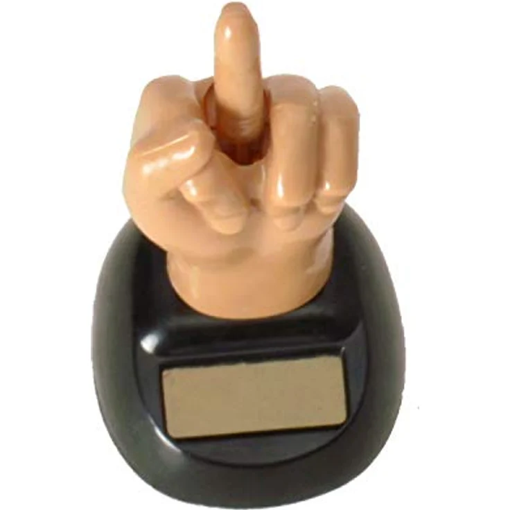 Out of the Blue Bewegliche Figur Mittelfinger – Bild 2