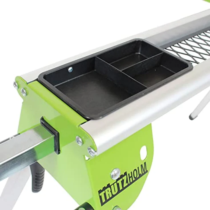 TrutzHolm Untergestell für Kappsägen, mobiles Aluminium-Maschinengestell mit Trolley-Funktion, verstellbar, 150 kg Tragkraft – Bild 8