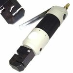 Apex Lochzange Druckluft Absetzzange Lochzange 5mm Falzzange Blechzange, 2-Funktionen in einem Druckluftwerkzeug, blau - Preisvergleich