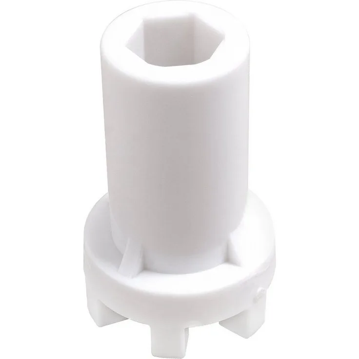 AQUADE Schraubvorsatz Schraubgriff für Düsen 80143, Bithalter mit kompakten Abmessungen 4x3x4 cm