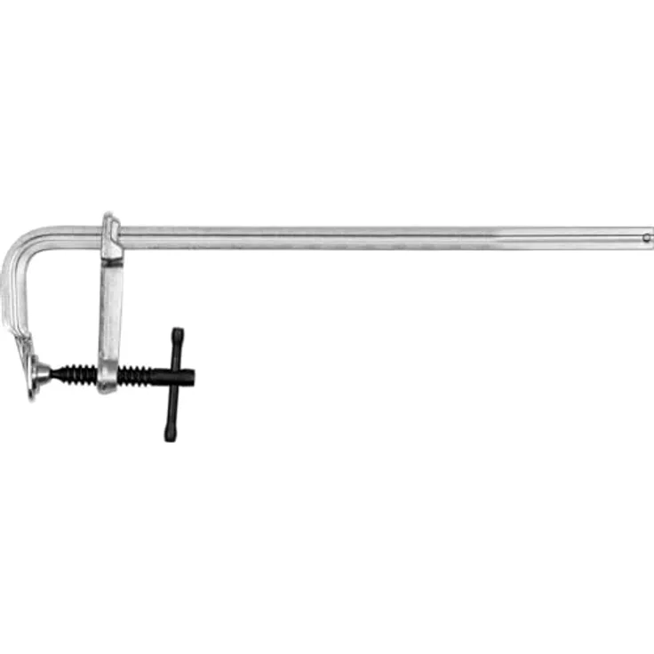YATO Schraubzwinge YT-64113, robuste Schraubzwinge in Schwarz