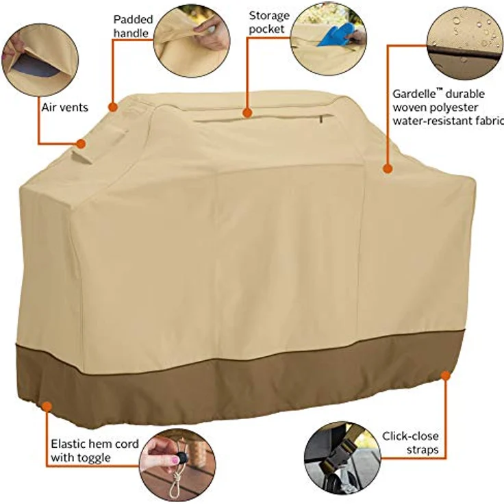 Classic Accessories Veranda Grillabdeckung, Länge 132 cm – Bild 5