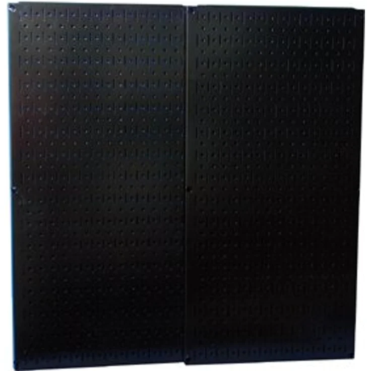 Wall Control 30-P-3232B Stecktafel, Metall, Schwarz, 81,3 cm hoch x 40,6 cm breit, 2 Stück – Bild 1