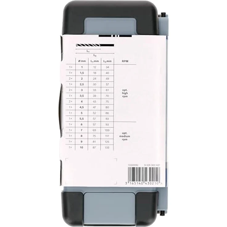 Bosch Professional 18tlg. Metallbohrer-Set HSS-G geschliffen Toughbox – Bild 5