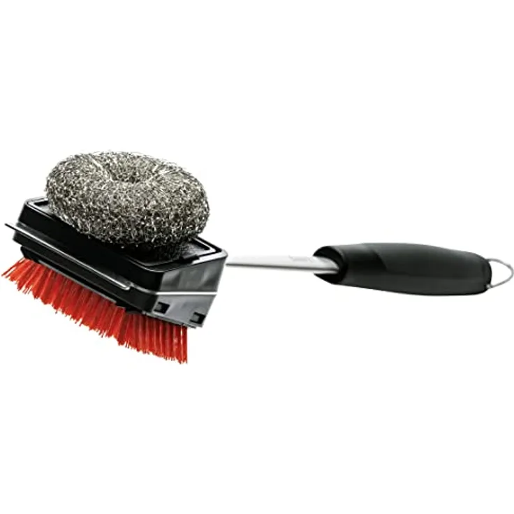 Char-Broil Hot & Cool-Clean Premium Bürste, Schwarz