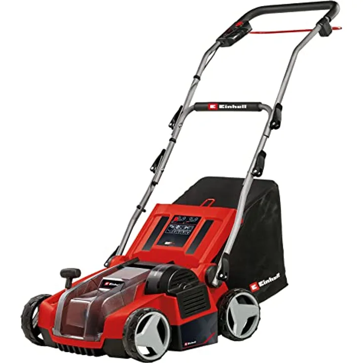 Einhell Akku-Vertikutierer-Lüfter GE-SA 36/35 Li-Solo Power X-Change (Li-Ion, 36 V, bürstenloser Motor, 35cm Messerwalze, 28L Fangsack, einstellbare Arbeitstiefe, ohne Akku & Ladegerät)