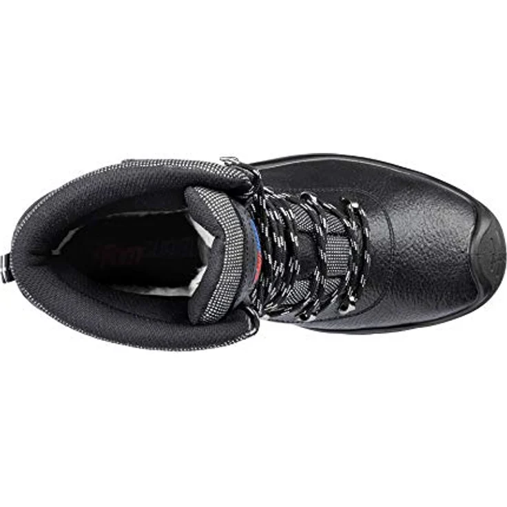 Footguard NORDIC HIGH Arbeitsschuh, Winterstiefel aus Rindleder mit Stahlkappe und FAP® Durchtrittschutz, schwarz – Bild 2