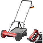 STAHLMANN Spindelmäher RoyalCut 40, Hand-Rasenmäher mit 4-stufiger Schnitthöheneinstellung und großem Fangkorb